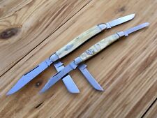 SHAPLEIGH HDW. CO & KEEN KUTTER FOLDING KNIVES  VERY GOOD VINTAGE CONDITION  USA picture