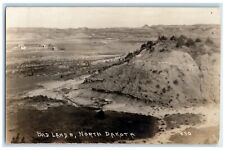 c1910's Bird's Eye View Mountains Badlands North Dakota ND RPPC Photo Postcard picture