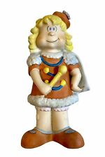 Vintage Porcelain Cute Girl Majorette 5 Inches Distributed By Kmart EUC picture