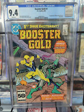 BOOSTER GOLD #1 (1986) - CGC GRADE 9.4 - 1ST APPEARANCE - FIRST ISSUE - JURGENS picture