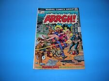 Marvel Comic  -  Aargh  -  Issue #1  -  1974 picture