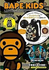 BAPE KIDS A Bathing Ape 2022 S/S COLLECTION CAMO Backpack & MILO Charm Book picture