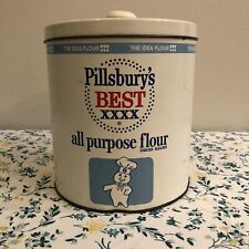 Vintage Authentic Pillsbury Best XXXX All Purpose Flour J.L. Clark  8” T x 7”W picture