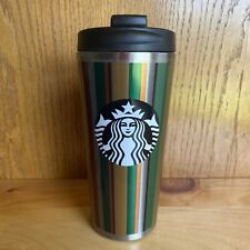 Mother's Day Starbucks Stripe Stainless Steel Tumbler 16oz Travel Mug Coffee Tea picture