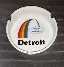 Vintage Pop Art Ashtray - Detroit... The End of the Rainbow picture