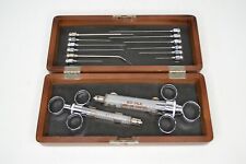 Vintage B-D Yale Becton Dickinson Luer-Lok Control Glass Syringe Set in Box PROP picture