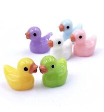 25 Pieces Mini Rubber Ducks Miniature Resin Ducks Baby NuRse Tiny  Duckies picture