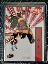 2021-22 Upper Deck Marvel Annual - Suspended Animation - X-23 - /699 picture