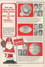 1966 Yankees Mickey Mantle PRINT AD baseball football basketball Havlicek NFL picture