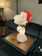 Snoopy The Peanuts Charlie Brown Christmas New Blow Mold 24 Inch BlowMold picture