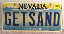 GETSAND Nevada Car Vanity License Plate - The Silver State NV picture