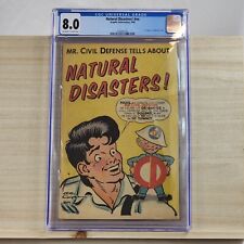 Mr. Civil Defense Tells About Natural Disasters CGC 8.0 1956 Al Capp Li'l Abner picture