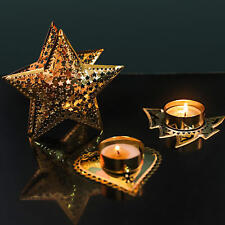 2X Metal Candlestick Stand | Star Hollow Candlestick Stand for Candlelight Dinne picture