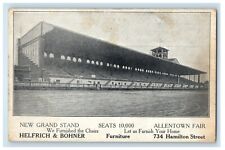 c1910's New Grands Stand Helfrich & Bohner Furniture Allentown Fair PA Postcard picture