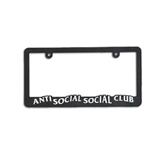 Anti Social Social Club ASSC License Plate Frame (ASSP001) One Size picture
