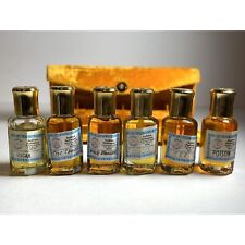 Vintage Arabian Perfumery Perfume Oil Bahrain Fragrance Velvet Box Sample Set picture