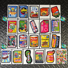 2020 TOPPS ATTACKY PACKAGES 21-CARD BASE SET SERIES 4 wacky packs mars attacks picture