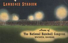 Vintage Postcard National Baseball Congress Major Athletic Events Wichita Kansas picture