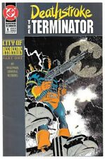 Deathstroke the Terminator #6 (01/1992) DC Comics City of Assassins picture