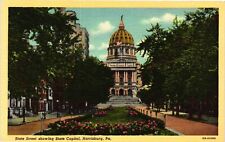 Vintage Postcard- State Capitol, Harrisburg, PA. picture