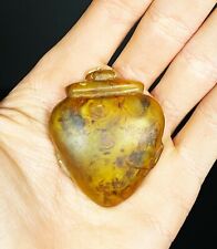 Handmade Egyptian Heart Amulet made from Agate stone - handmade accessories picture