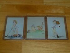 FRANK FRAZETTA 1993 Cards -- 3 Card Golf Subset -- Handicap / View / Great Form picture