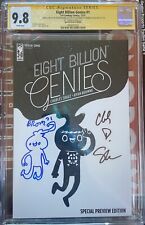 Eight Billion Genies #1 C2E2 Preview Signed & Remarked Soule Browne 9.8 Only 500 picture
