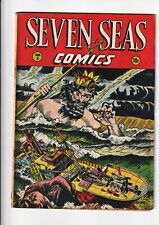 Seven Seas Comics #1 1946 Matt Baker 1st Captain Cutless -  1st Print picture