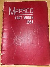Mapsco 1981 Fort Worth  picture