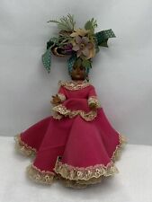 Vintage Chiquita Doll 9” Virgin Islands ￼ eyes close floral headdress picture