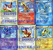 Pokemon 6 cards (mentali voltali pyroli evoli aquali etc....) glaciation plasma picture
