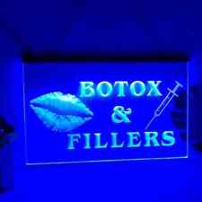 Botox Fillers Led Neon Light Sign Big Lips Nice Implants Wall Decor Signboard picture