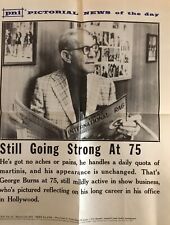 14 X17 PNI Pictorial News of the Day Poster George Burnes picture