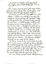 Incredible 5 pg Handwritten Narrative of the Arrest&Capture of Lee Harvey Oswald picture
