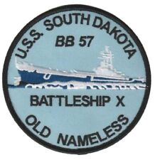 USS South Dakota BB-57 Patch – Plastic Backing picture