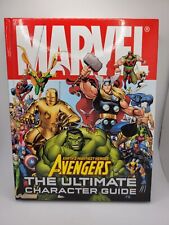 MARVEL AVENGERS: THE ULTIMATE CHARACTER GUIDE 2010 DK hardcover book picture