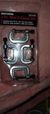 Ultra Rare ~ Craftsman 19MM 3/4 In Clamp Set 4 Piece ~ New In Package picture