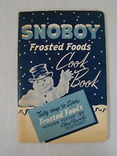 1939 & 1940 SNOBOY FROSTED FOODS COOKBOOK PACIFIC FRUIT & PRODUCE CO. picture