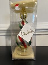Vintage Midwest Of Cannon Falls Glass 8.5” Home For The Holidays Tabletop Finial picture