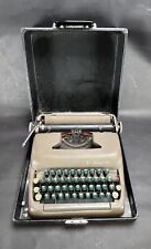 Vintage 1949 Smith-Corona Clipper Manual Portable Typewriter with Case picture