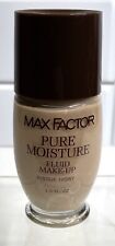 Vtg MAX FACTOR Pure Moisture Fluid Makeup Bisque Ivory 1970s Rare PROP Advertise picture