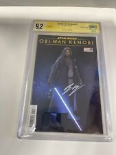 Ewan McGregor Signed Autographed CBCS Graded 9.2 Star Wars Obi-Wan Kenobi #1 picture