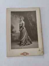 Vintage Cabinet Card Lady in Dress by When in St. Louis, Missouri picture
