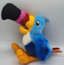 Kellogg's Froot Loops Cereal TOUCAN SAM Mascot 8” Plush Stuffed Toy 1996 picture