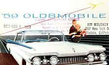 1959 Oldsmobile COLOR Brochure  ALL Models - Very Nice - Excellent picture