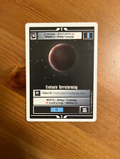 Evaluate Terraforming RARE Star Trek CCG 1E card STCCG Near Mint PREM WB 1995 picture