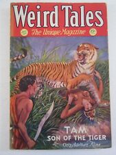 WEIRD TALES Aug Sept. 1936 VG- Brundage Cover Howard Conan, Red Nails Pt. 2 picture