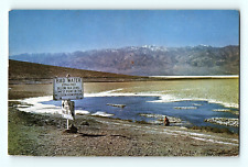 Bad Water Death Valley National Monument Death Valley California Postcard D4 picture
