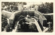 Large Unknown Hotel Aerial View RPPC Postcard picture