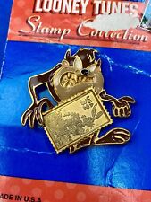 Taz Looney Tunes Stamp Collection Tasmanian Devil 1997 Pin picture